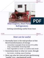 Heat Engines, Heat Pumps, and Refrigerators: Getting Something Useful From Heat