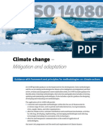 Climate Change - : Mitigation and Adaptation