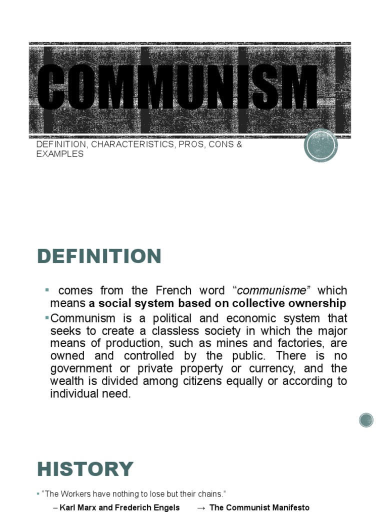Image Result For What Is Communism Britannica