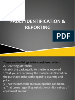 4Fault Identification  Reporting