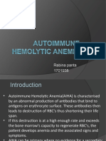 Autoimmune Hemolytic Anemia