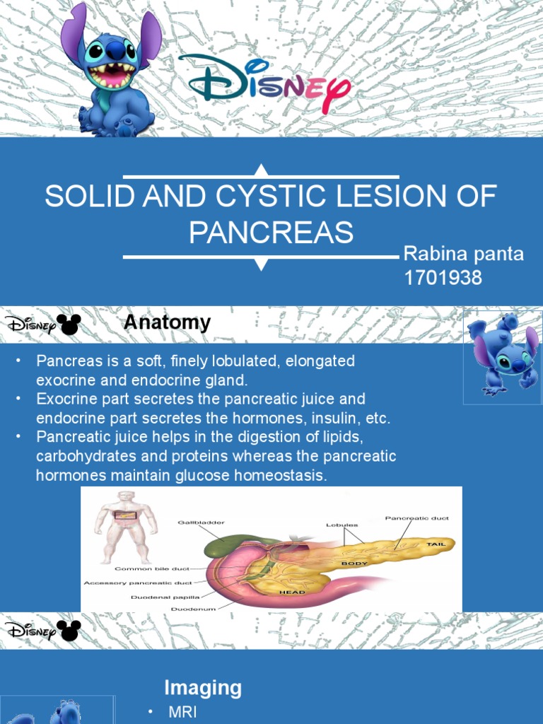 Solid and Cystic Lesion of Pancreas | PDF | Pancreas | Pancreatic Cancer
