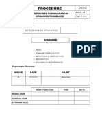 Ex Procédure GESTION CONNAISSANCES