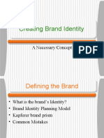 Creating Brand Identity: A Necessary Concept