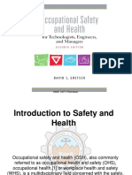 Topic 1 Health and Safety Movement, Then and Now PDF