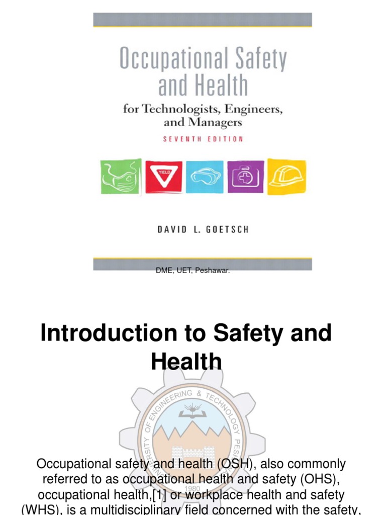 Topic 1 Health and Safety Movement, Then and Now PDF | Download Free ...