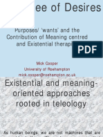 Tree of Desires: Existential and Meaning-Centred Approaches to Understanding Human Purposes