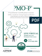 Ipmo-Practitioner Virtual Live July