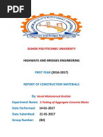 Duhok Polytechnic University: Highways and Bridges Engineering