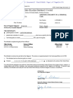 Paul Erickson Amended Judgment in A Criminal Case Seven Pages July 9th 2020