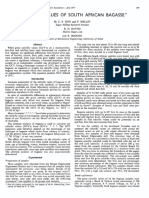 1977 Calorific Values of South African Bagasse PDF