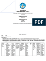 Contoh Silabus Kelas 1 Tema 1 Adaptif Pandemi Covid-19