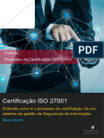Folder Certificação ISO 27001
