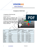 Insurgency in NE PDF