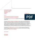 Example Cover Letter 2