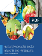 BiH Fruit and Vegetable Exporters Catalogue