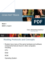 Ccna Fast Track: Week 3 DAYS 1, 2 and 3