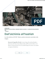 Dall’alchimia all’hashish - il Tascabile