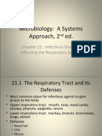 Microbiology: A Systems Approach, 2 Ed.: Chapter 21: Infectious Diseases Affecting The Respiratory System
