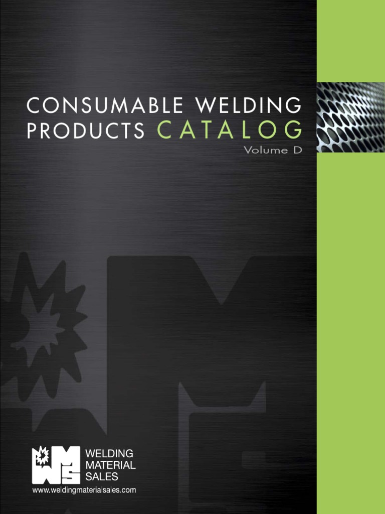 Catalog: Consumable Welding Products | Download Free PDF | Welding ...