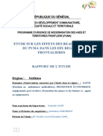 Rapport de L'étude de Sédhiou - Version Revue