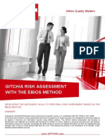 Gitchia Risk Assessment With The Ebios Method: When Quality Matters