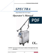 Manual de Operador Spectra PDF