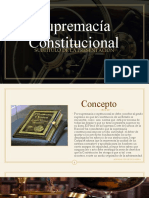 Supremacía Constitucional