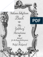 Bach, JS - BWV 988 - Preface To Goldberg Variations by Kirkpatrick PDF