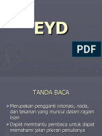 EYD Tanda Baca dan Penulisan Huruf