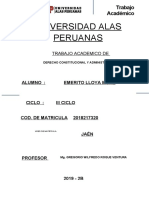 Trabajo Académico-Derecho Constitucional y Administrativo