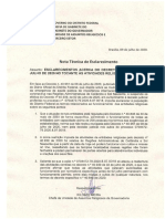 Nota de Esclarecimento - Unidade de Assuntos Religiosos Do GDF