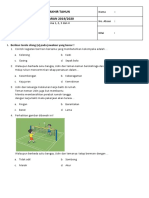 Soal Pas Kelas 2 Tema 8 PDF