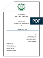 Framing of Suit PDF