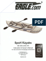 Sea Eagle Sport Kayaks Instruction and Owner's Manual