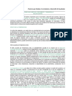 Factores Que Limitan El Crecimiento y Desarrollo de Las Plantas