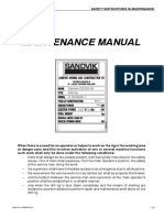 Maintenance Manual: Safety Instructions in Maintenance