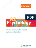 Edexcel A2 Psychology Online 9780340966846