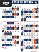 2021 Astros Schedule