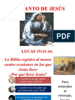 El Llanto de Jesús