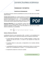 Distribuciones de probabilidad discretas