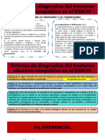 Criterios de Diagnóstico Del Trastorno Obsesivo-Compulsivo en El