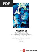 Agenda 21 - The UN, Sustainability and Right-Wing Conspiracy Theory PDF