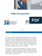 Proceso IVAExportador F3600 V2