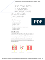 SÍNTESIS CONJUNTOS HABITACIONALES - TIPOLOGIAS - FORMAS CREADORAS DE COMUNIDAD - Casiopea