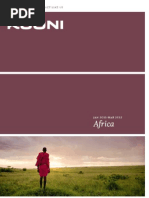 Kuoni Africa Holidays Brochure 2011