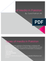 Role of Media in Pakistan