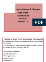 Unidades 1 e 2 - Talking About Cinema & Cinema and Work