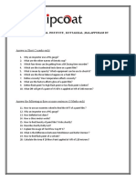 ipcoat exam Test Paper 10-11.doc