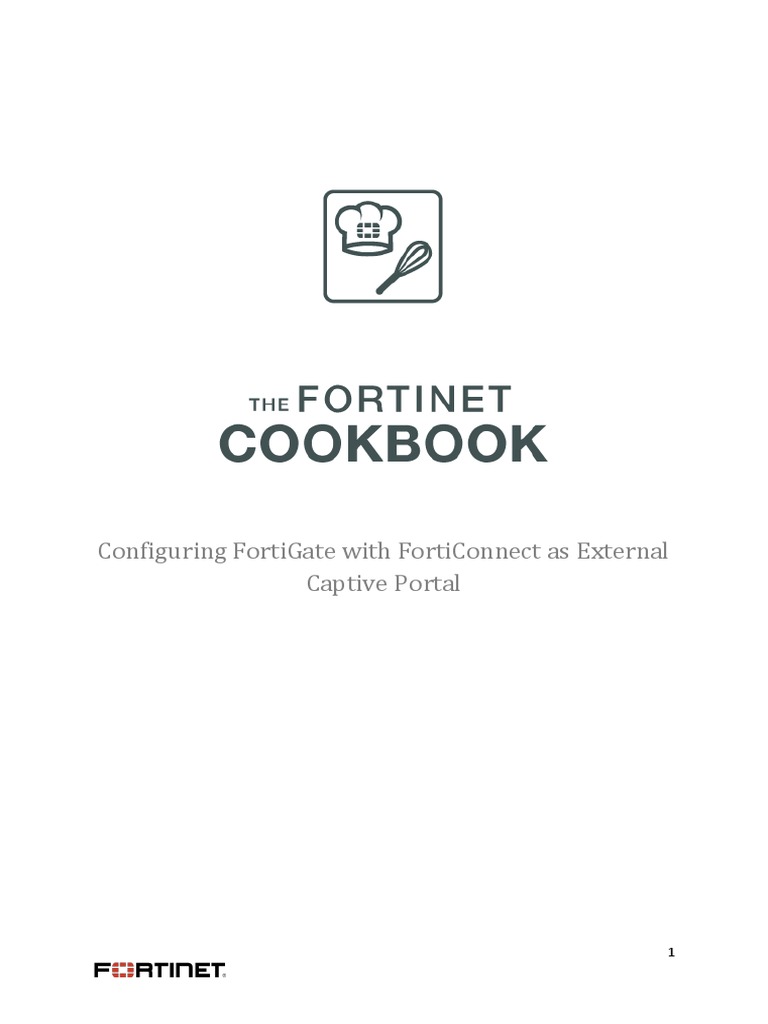 Cookbook FortiGate-FortiConnect | PDF | Radius | Wi Fi